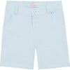 Bocusi Chino Shorts, Light Blue - Shorts - 1 - thumbnail