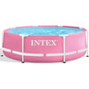 Pink Metal Frame 8' x 30" Above Ground Swimming Pool - Pool - 1 - thumbnail