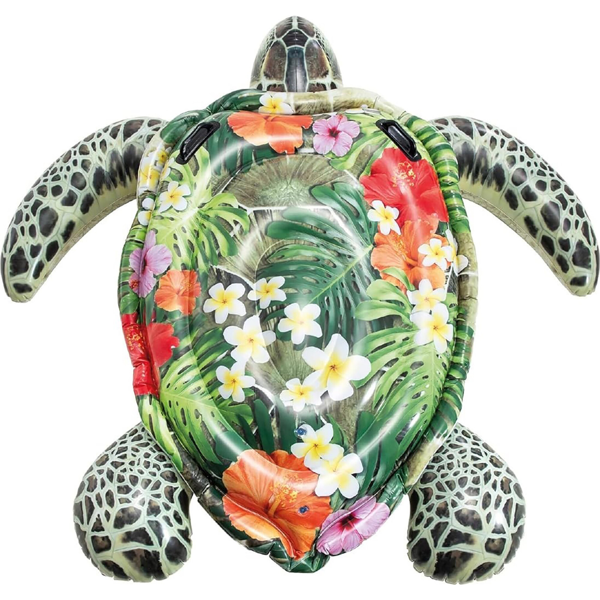Realistic SeaTurtle 75 x 67" Inflatable Water Float - Pool Floats - 1