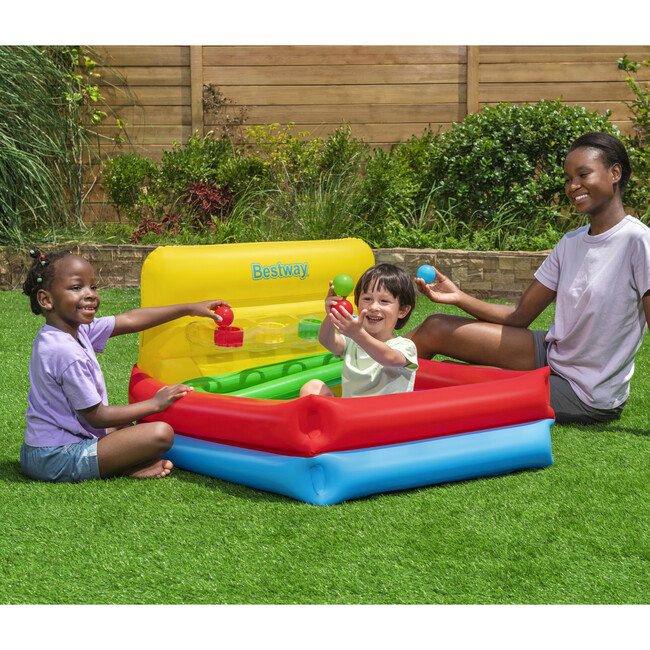 Bestway Sort 'n Play Inflatable Ball Pit W/ 15 Play Balls - Pool Toys - 2