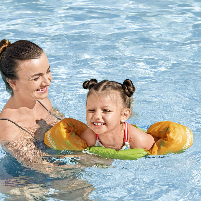 Puddle Jumper Child Deluxe Life Vest - Orange Fish (Children 33-55 lbs) - Pool Toys - 2