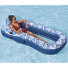 H2OGO! Comfort Plush 6'6" x 44" Shaded Pool Lounge Float - Pool Floats - 3