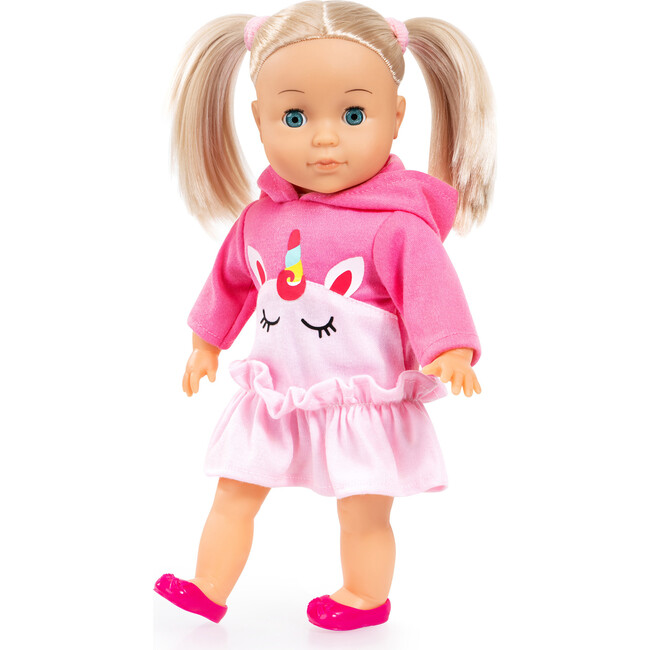 Charlene 13" Little Lover Doll in Pink Unicorn Top