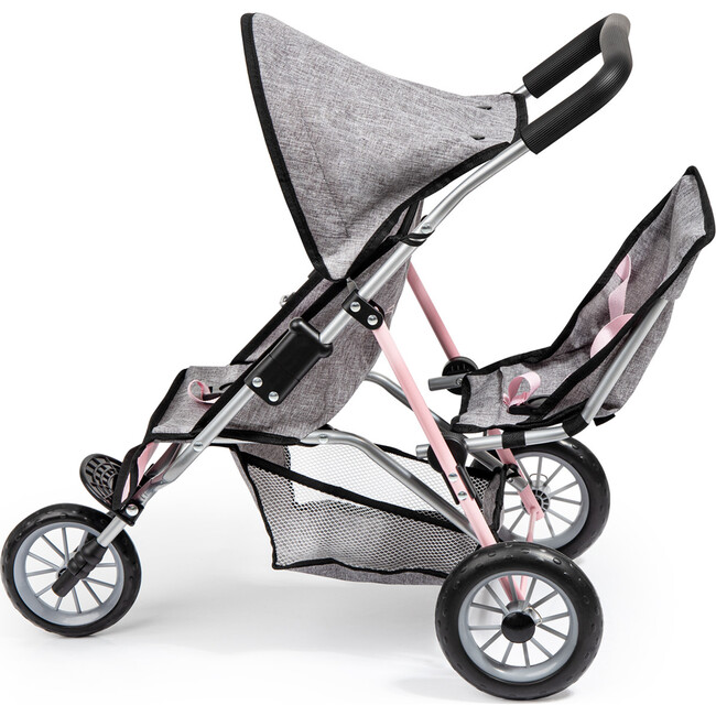 Dolls Twin 3 Wheel Jogger - Doll Accessories - 3