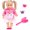 Charlene 13" Little Lover Doll in Pink Unicorn Top - Dolls - 3