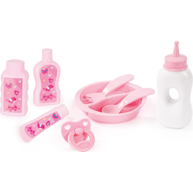 Baby Doll Travel Bed and Accessories Set - Doll Accessories - 4