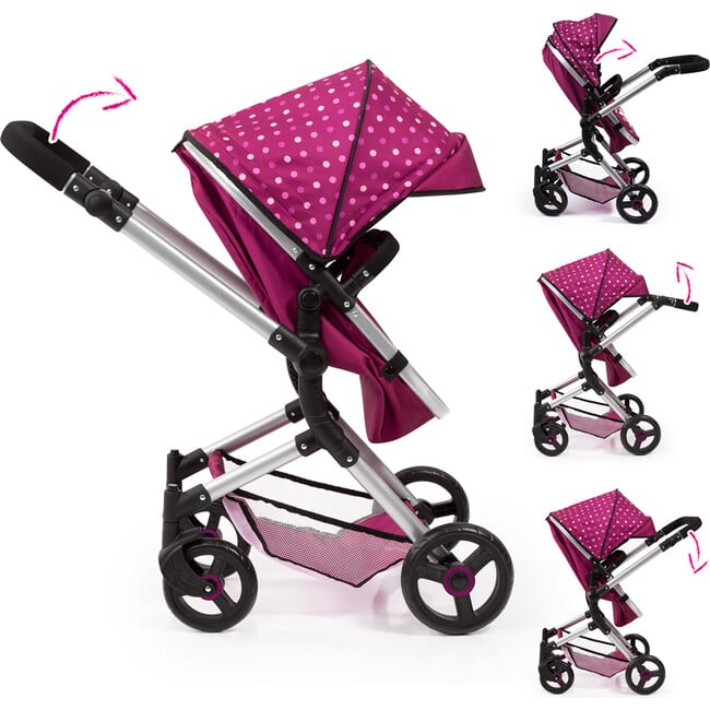 Design: City Baby Doll Pram - Doll Accessories - 4