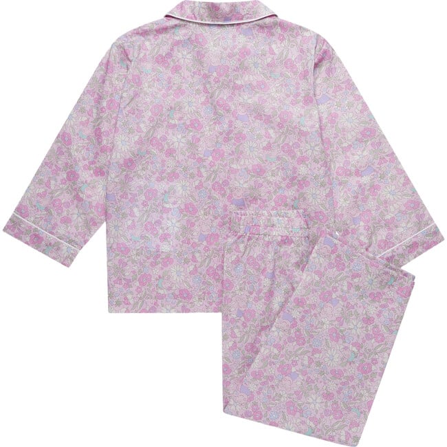 Liberty Print Peppa Pajama, Pink Peppa Meadow - Pajamas - 2