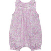 Little Liberty Print Peppa Willow Romper, Pink Peppa Meadow - Rompers - 2