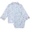 Liberty Print Peppa Pajama, Blue Peppa Meadow - Pajamas - 2