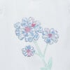 Liberty Print Peppa Flower Jersey Top, Blue Peppa Meadow - T-Shirts - 3