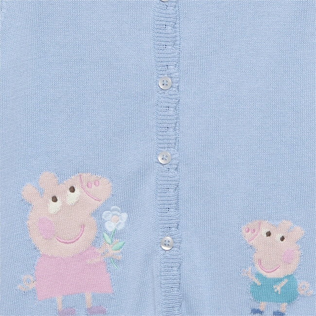 Peppa & George Cardigan, Blue - Cardigans - 3