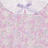 Liberty Print Peppa Willow Collar Dress, Pink Peppa Meadow - Dresses - 3