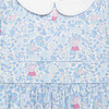 Liberty Print Peppa Meadow Dress, Blue Peppa Meadow - Dresses - 3