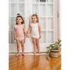 Shoulder Ruffle Top & Short Set, White - Mixed Apparel Set - 3