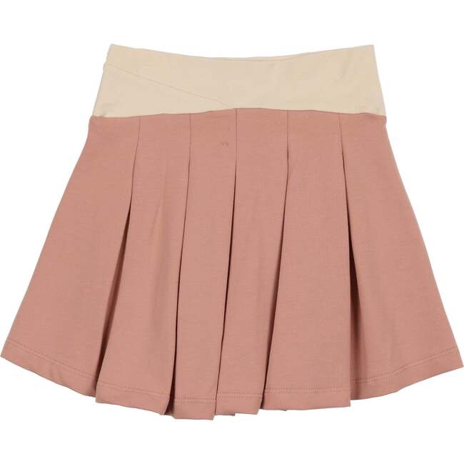 Tennis Club Pleated Short Skirt, Mauve