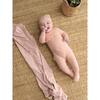 Speckled Smocked Footie, Salmon - Footie Pajamas - 2