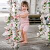 Frilled Waist Romper, White - Onesies - 2