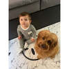 Cozy Pocket Footie, Grey - Footie Pajamas - 2