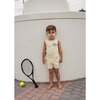 Baby Tennis Club Unisex Sleeveless Tee & Short Set, Black & White - Mixed Apparel Set - 2