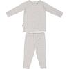 Box Design Raglan Sleeve Top & Pant Set, Slate - Mixed Apparel Set - 1 - thumbnail