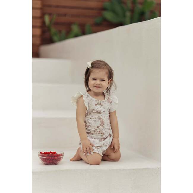 Baby Blooming 2-Piece Bloomer Set, White - Mixed Apparel Set - 4