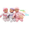 Cuddle Kids: 14" Lovable Talking Triplets Dolls - Dolls - 2