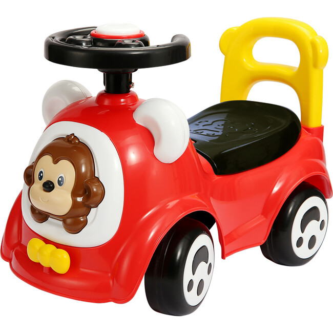 Trimate Red Foot to Floor Ride-on Car W/ Music
