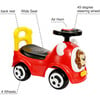 Trimate Red Foot to Floor Ride-on Car W/ Music - Ride-Ons - 3