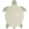 Turtle Washable Rug Sea, Natural Olive - Rugs - 1 - thumbnail