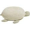 Mama Turtle Braided Cord Basket, Olive Ivory Natural - Storage - 1 - thumbnail