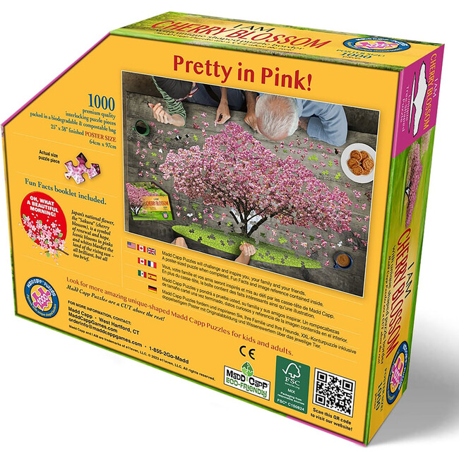 I Am Cherry Blossom- Tree Sd Jigsaw Puzzle, 1000 Pieces - Puzzles - 3