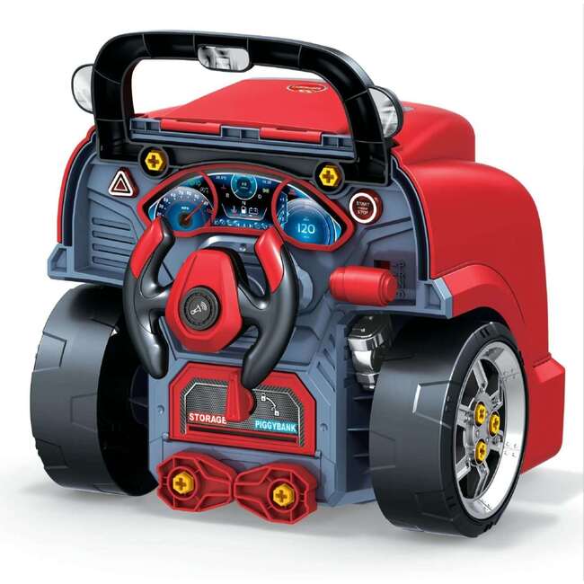 The Bubble Factory: Red City Truck Motor Car Engine Workshop - Transportation - 6