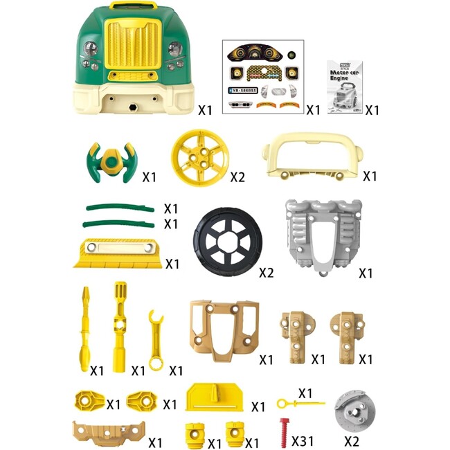 The Bubble Factory: Green Motor Car Engine Workshop - Transportation - 4