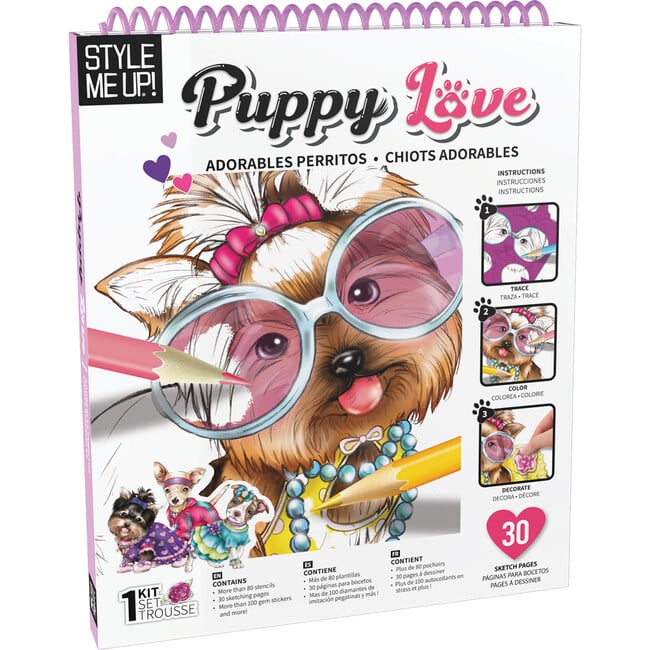 Puppy Love Kids Art Kit