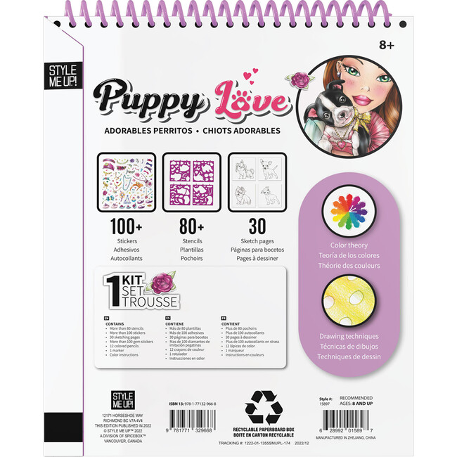 Puppy Love Kids Art Kit - Activities - 5