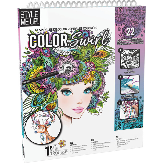 Cool Swirl Kids Art Kit