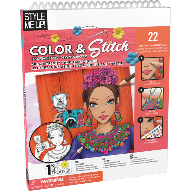 Color & Stitch Kids Art Kit