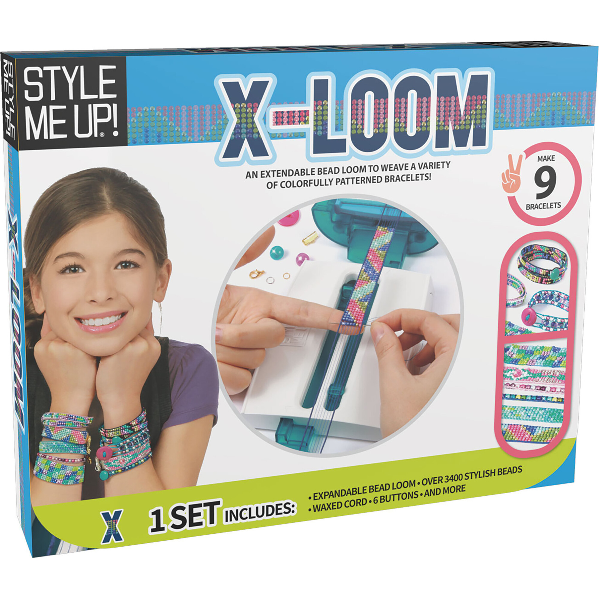 X-Loom Kids DIY Bracelet Weaving Kit - Fashion & Beauty Kits - 1