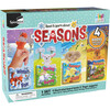 First Library: Four Seasons W/ 4 Die-Cut Board Books & Finger Puppets - Craft Kits - 1 - thumbnail