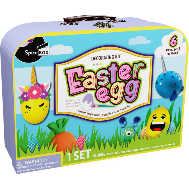 Suitcase: Easter Egg Art Kit