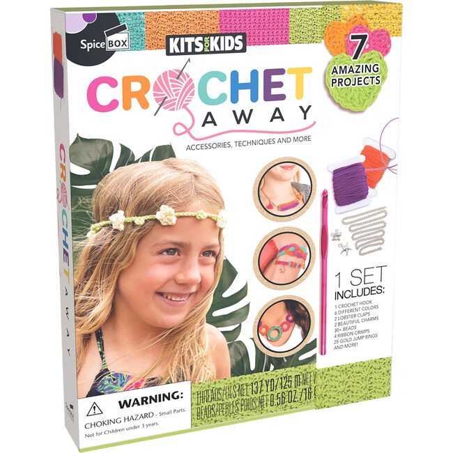 Kits for Kids: Crochet Away Kit - Craft Kits - 1