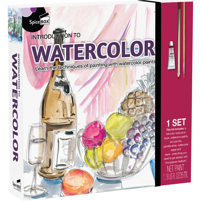 Introduction to: Watercolor Art Kit - Craft Kits - 1