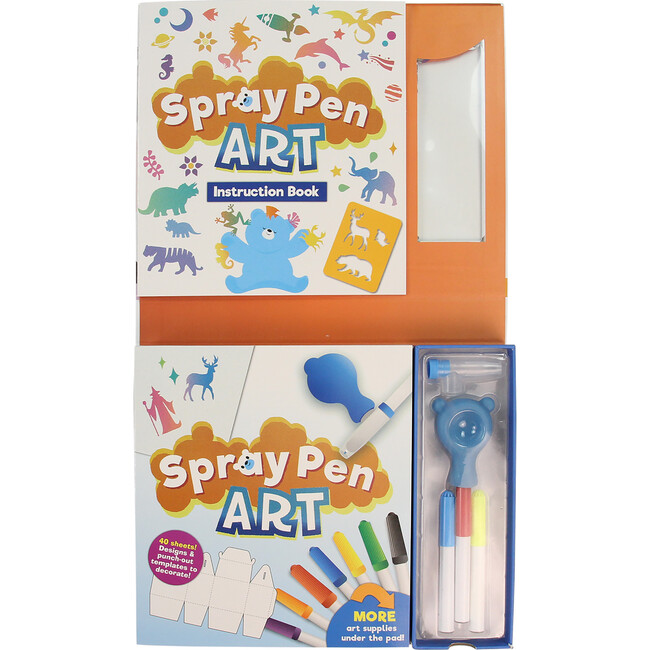 Imagine It: Spray Pen Art Kit - Craft Kits - 2