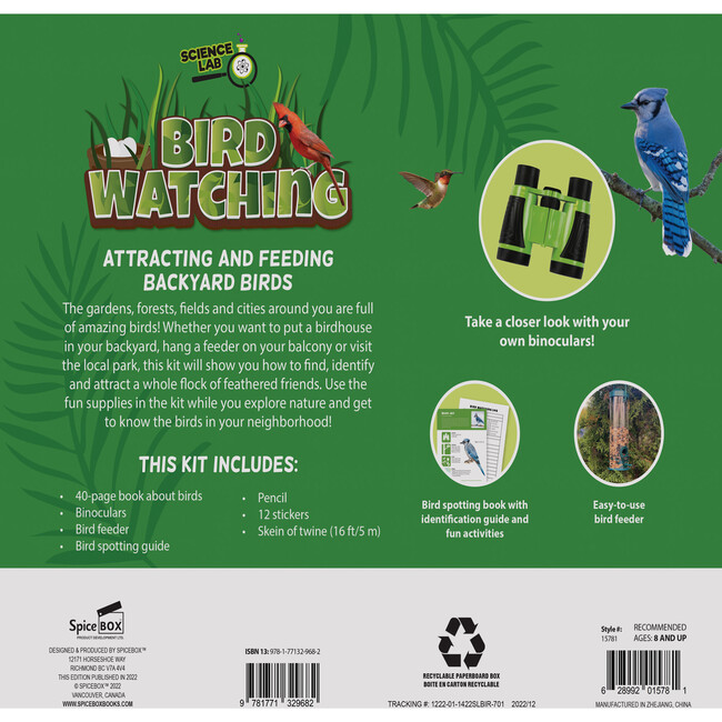 Science Lab: Bird Watching Kit - Craft Kits - 5