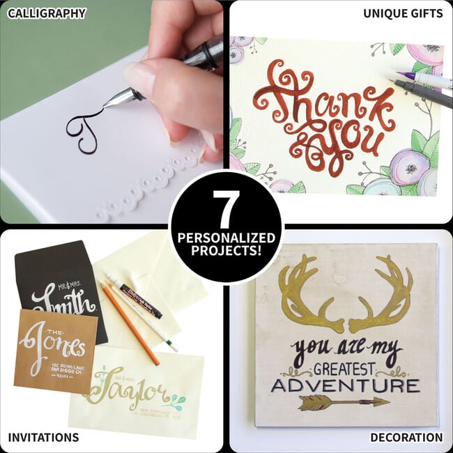 Introduction to: Creative Lettering Kit - Craft Kits - 3