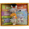 First Library: Animal Tales W/ Interactive Board Books & Finger Puppets - Craft Kits - 3