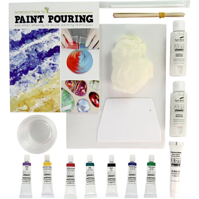 Introduction to: Paint Pouring Kit - Craft Kits - 3