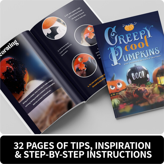 Kits for Kids: Creepy Cool Pumpkins Craft Kit - Craft Kits - 4