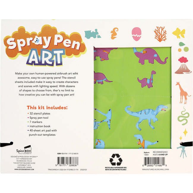 Imagine It: Spray Pen Art Kit - Craft Kits - 5